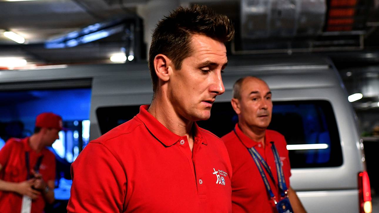 Klose im Anflug auf Bayern