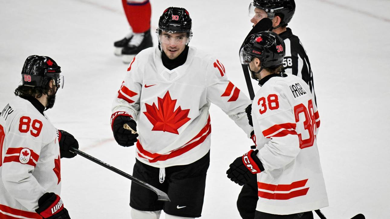 Kanadas Eishockey-Stars holen lockeren Auftaktsieg