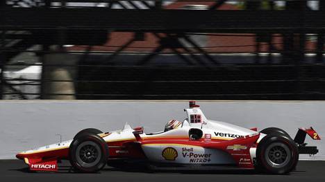 Penske-Pilot Josef Newgarden: am zweiten Indy-500-Trainingstag der Schnellste
