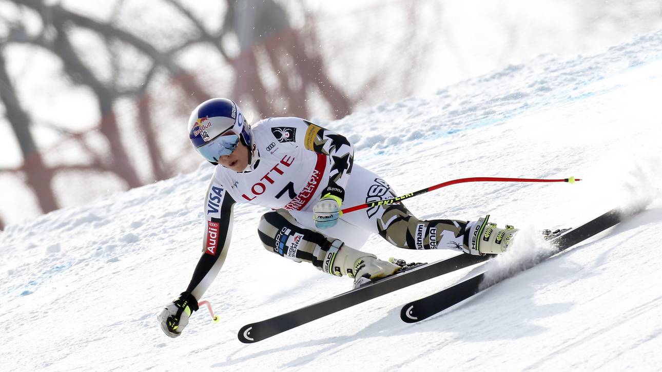 Vonn Schnellste auf Olympiastrecke