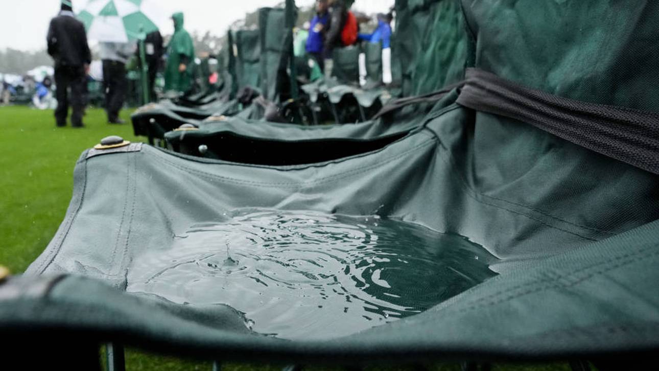 Wieder Unwetter bei den Masters!