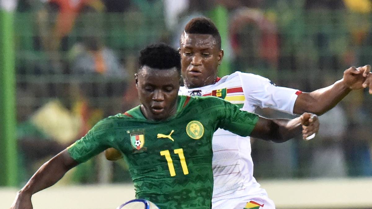 Kameruns Nationalspieler (vorne) ist auf Anhieb ein neuer Liebling der Nürnberger Fans. Salli war zuletzt vom AS Monaco an den FC St. Gallen ausgeliehen