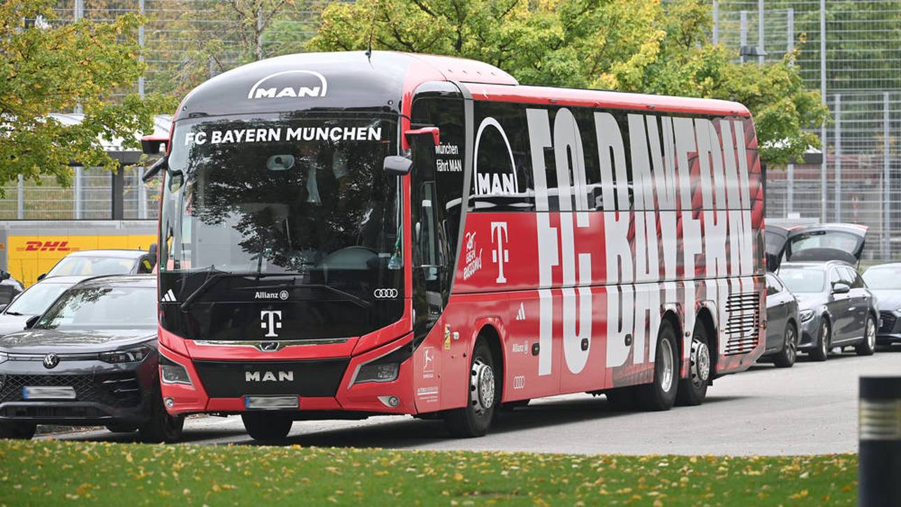 Bayern-Bus in Unfall verwickelt
