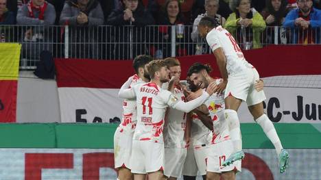 Leipzig steht zum dritten Mal in Folge im Pokalfinale