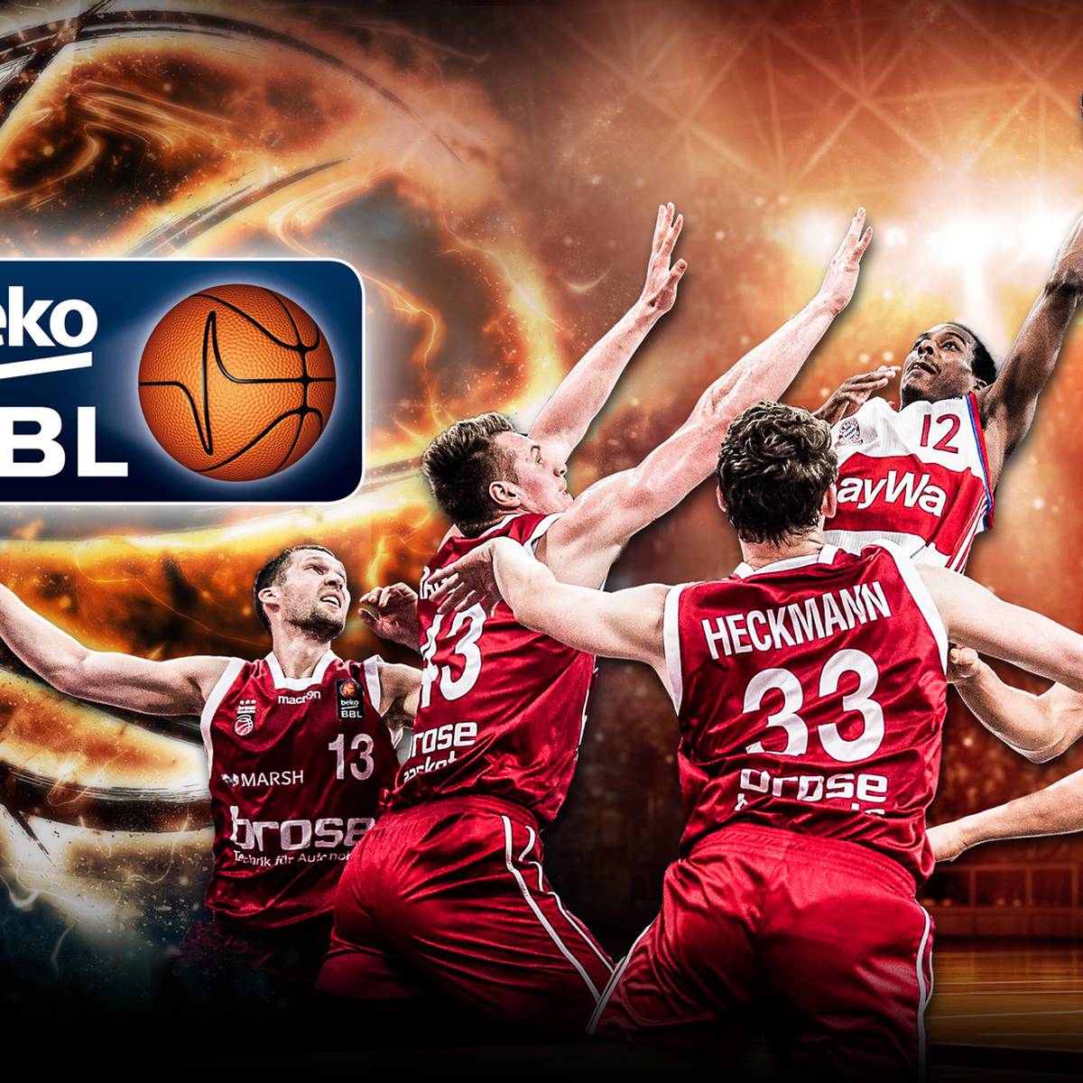 SPORT1 zeigt die Beko Basketball Bundesliga weiterhin live und exklusiv