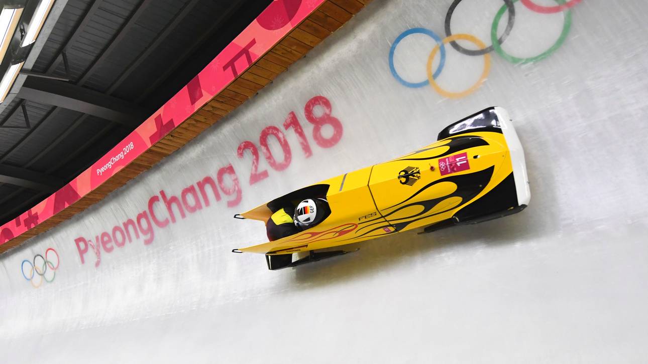 Deutsche Bobs auf Medaillenkurs