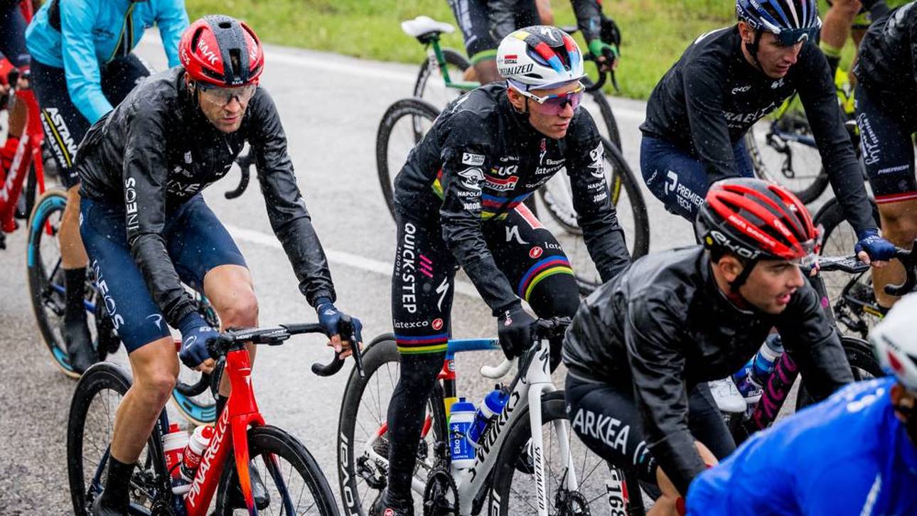 Kurioser Hunde-Unfall beim Giro