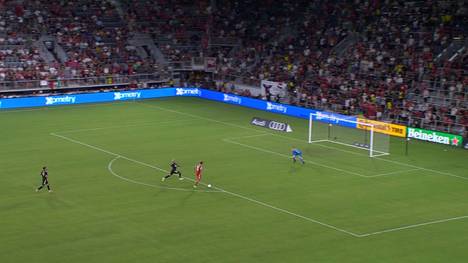 Der FC Bayern traf im Zuge seiner US-Reise in Washington auf den MLS-Klub D.C. United. Bei dem klaren 6:2-Sieg zeigte der FC Bayern, auf was sich Fans durch neuen Kader freuen können. 