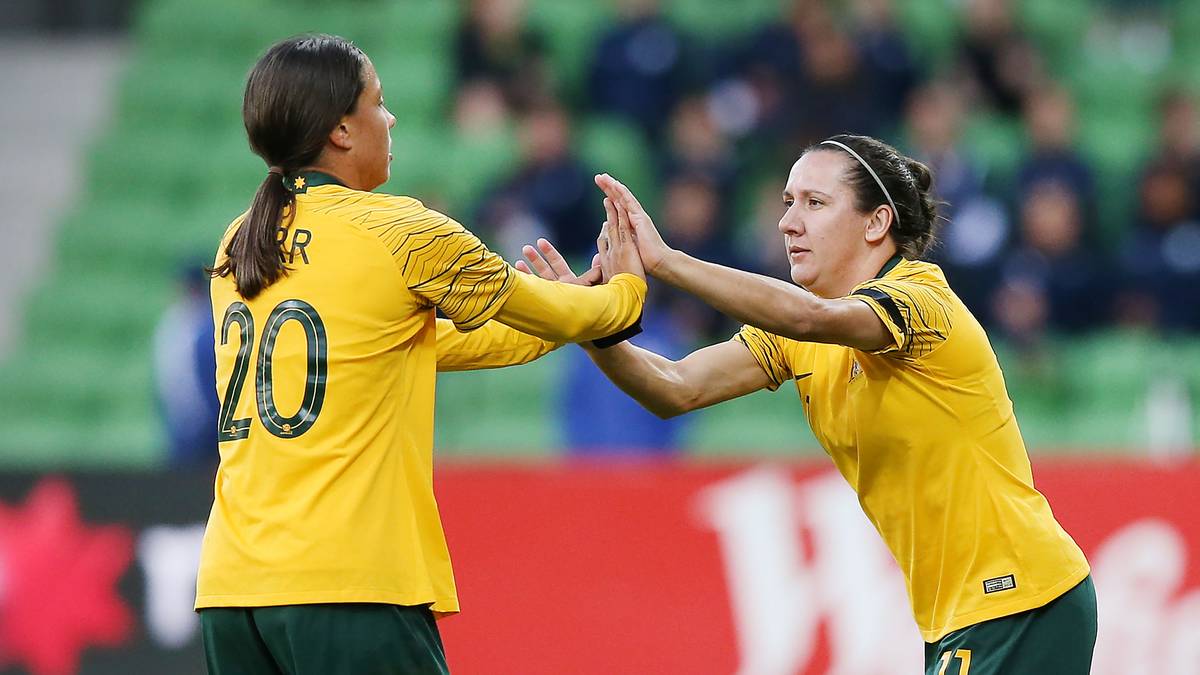 PLATZ 10 - AUSTRALIEN: Der Geheimtipp. Unterlag 2015 in Kanada im Viertelfinale den Japanerinnen nur knapp. Im letzten Jahr aber wurde der Weltmeister von 2011 besiegt, genauso wie Brasilien. Die Geschlossenheit ist ihr großer Trumpf