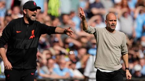 Pep Guardiola stichelt nach dem Kantersieg von Manchester City am Wochenende gegen den FC Liverpool