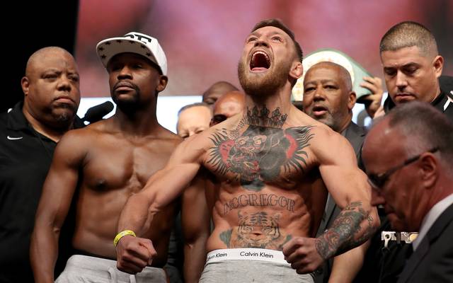 Conor Mcgregor Vs Floyd Mayweather Ire Schafft Kampfgewicht