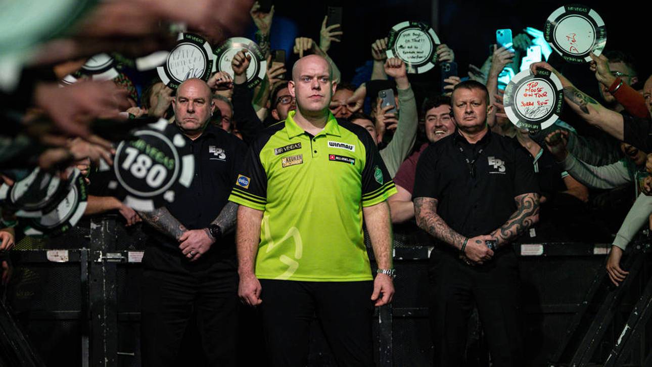 Schock für van Gerwen vor der WM