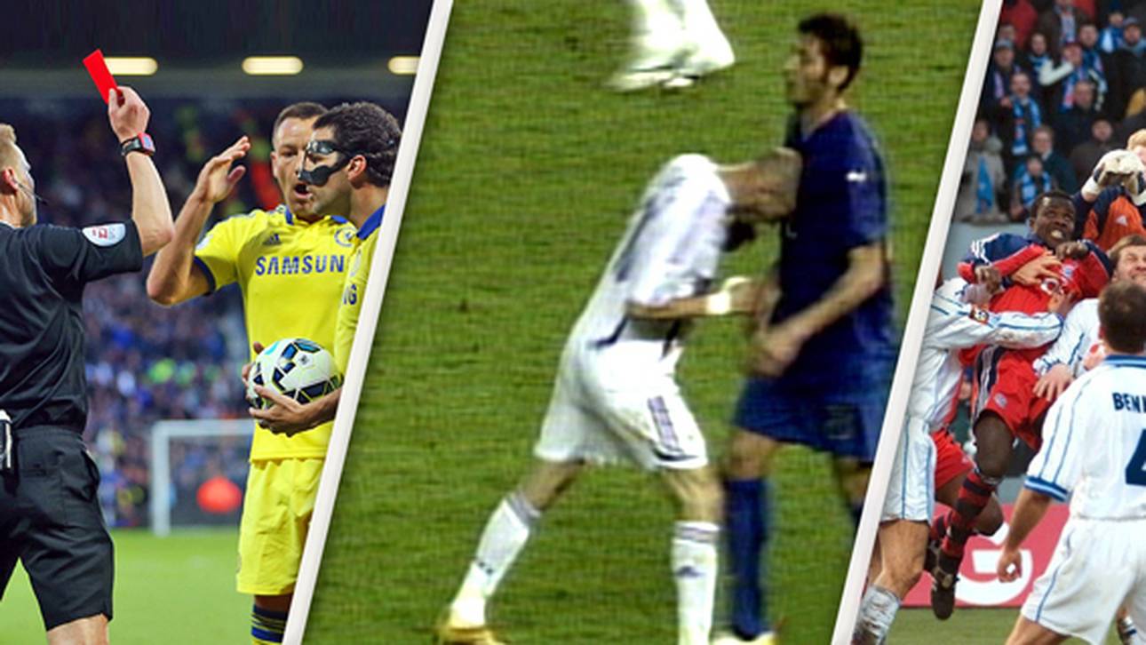 Die dümmsten Platzverweise