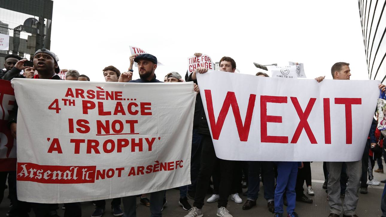 „Wexit“: Arsenal-Fans contra Wenger