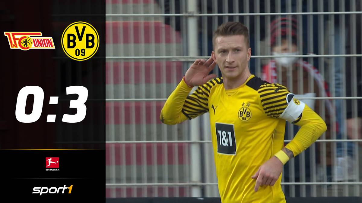 Union Berlin - Borussia Dortmund (0:3): Tore und Highlights | 1. Bundesliga