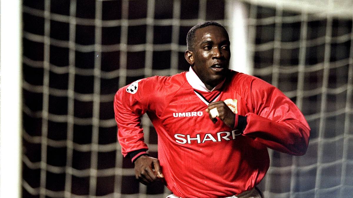 Dwight Yorke war auch ein Teil der Mannschaft, die 1999 das Triple aus Meisterschaft, FA Cup und Champions League gewann