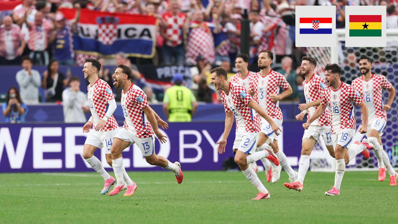 Zittersieg gegen Ghana! Kroatien im Sechzehntelfinale