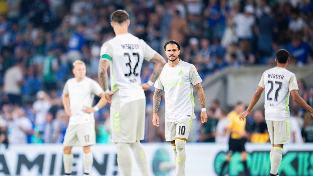 Werder Bremen und Kapitän Marco Friedl schieden in der ersten Pokalrunde aus