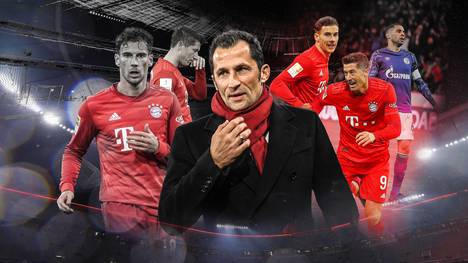 Bayerns Sportdirektor Hasan Salihamidzic (M.) wünscht sich Münchner Konstanz auf hohem Niveau 