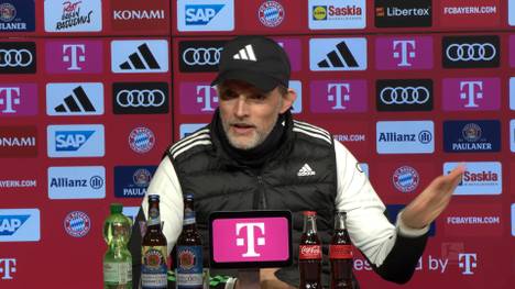 Thomas Tuchel nimmt sich einen Moment, um Frank Schmidt und seinem Team ein großes Lob auszusprechen.