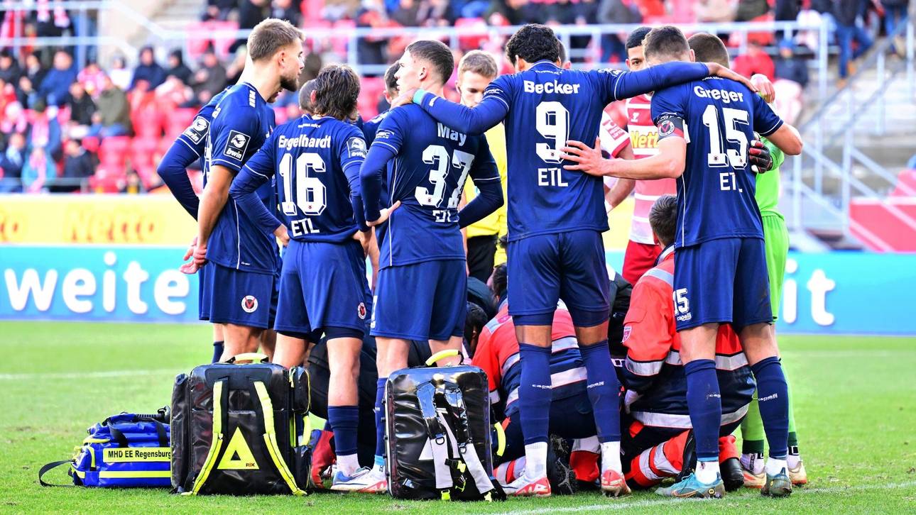 Köln-Profi im Krankenhaus