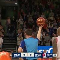 Spiel Highlights zu ratiopharm ulm - Würzburg Baskets 