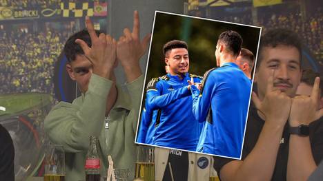 Cristiano Ronaldo bekommt in Sachen Torjubel Nachhilfe von Jesse Lingard. Im Fantalk erklärt ein Fan der Runde, was dahinter steckt