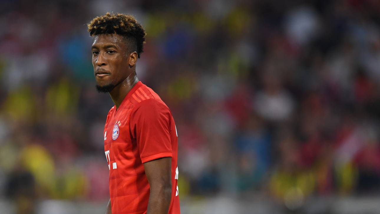 Schwere Knieprellung bei Coman