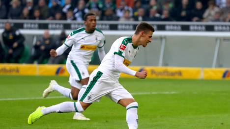 Thorgan Hazard schnürte einen Doppelpack für Borussia Mönchengladbach
