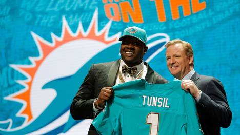 Laremy Tunsil wurde an Position 13 von Miami gewählt