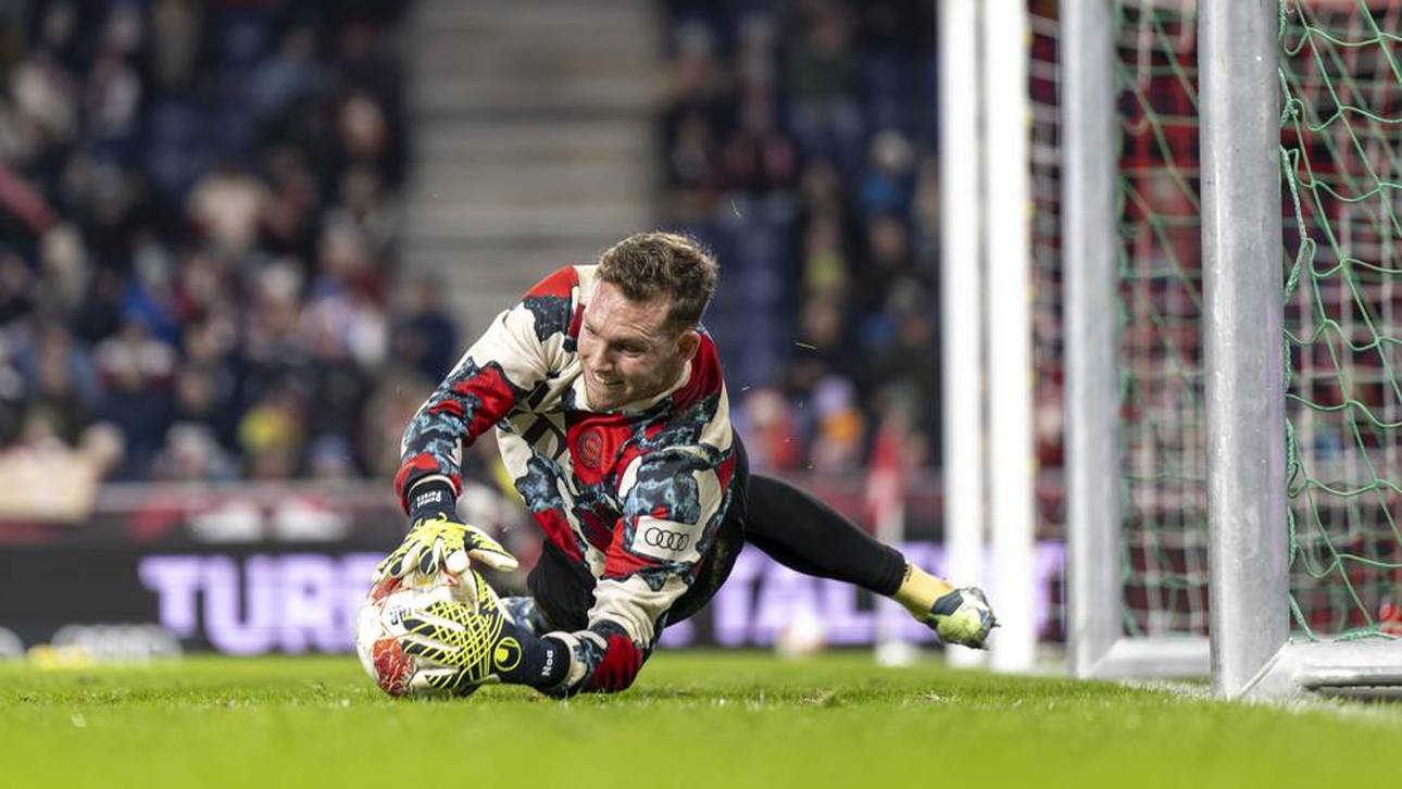 Bayern-Keeper Daniel Peretz hat sich im Training verletzt