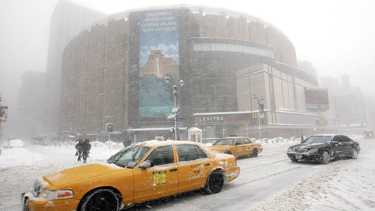 NBA-Spiele fallen Schneesturm zum Opfer