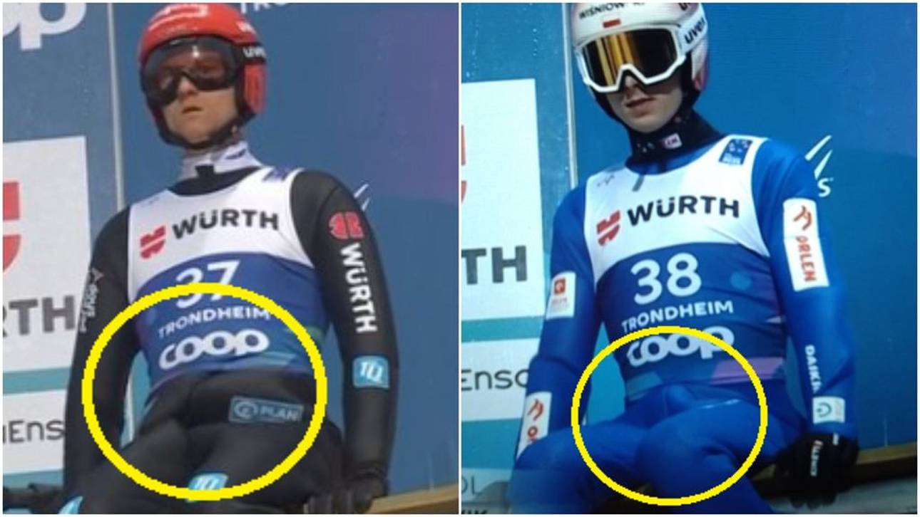 War Geigers Anzug zu groß