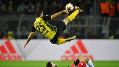 Sokratis von Borussia Dortmund ist griechischer Nationalspieler
