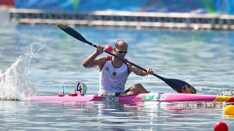 Max Hoff ist bei den Olympischen Spielen in Rio im Kajak-Einer unterwegs