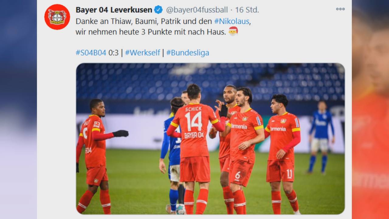 Shitstorm für Bayer Leverkusen nach peinlichem Twitter-Post