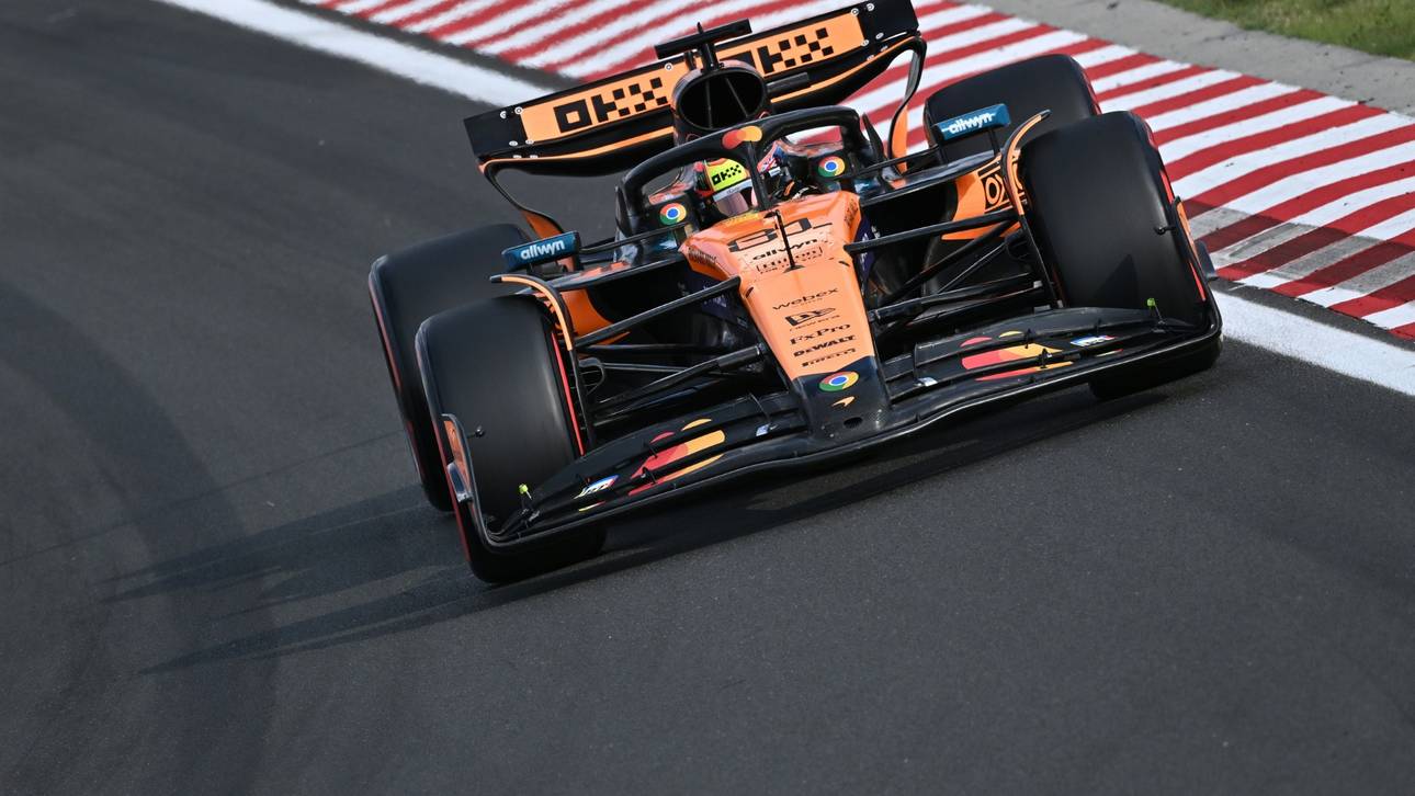 Verstappen weit hinter den McLaren