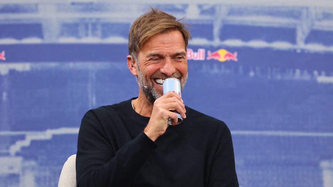 Jürgen Klopp bei seiner Vorstellung bei Red Bull