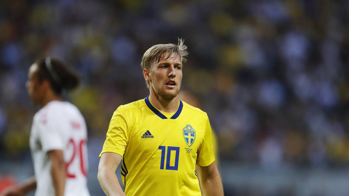 Der Gegner: Leipzigs Emil Forsberg und seine Schweden, die sich in den Playoffs überraschend gegen Favorit Italien durchsetzen konnten. Am 27. Juni um 16 Uhr geht es in Jekaterinburg zur Sache