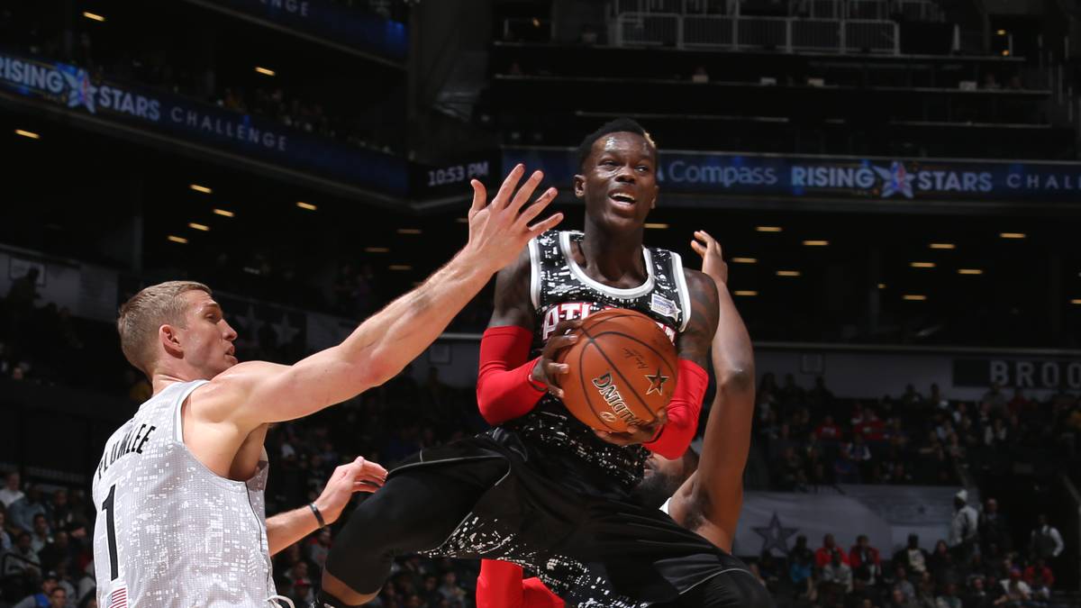 Schröder findet nicht nur den Weg zum Korb, sondern auch immer wieder seine Mitspieler