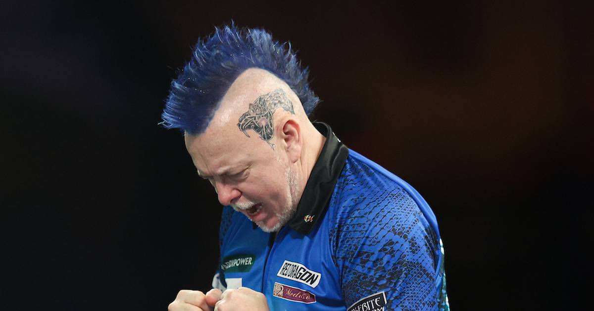 DartsWM 2025 Kranker Peter Wright zieht ins Achtelfinale ein