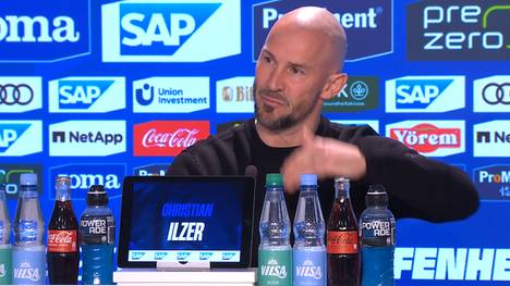 Christian Ilzer spricht auf der Pressekonferenz nach dem Remis gegen Wolfsburg über die Situation bei der TSG Hoffenheim. Dabei bemüht er ein weiteres Mal eine außergewöhnliche Metapher. 