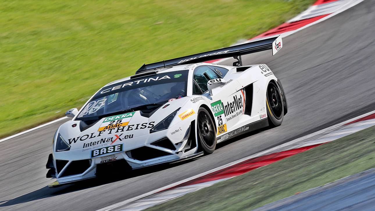Tomas Enge im Lamborghini Gallardo