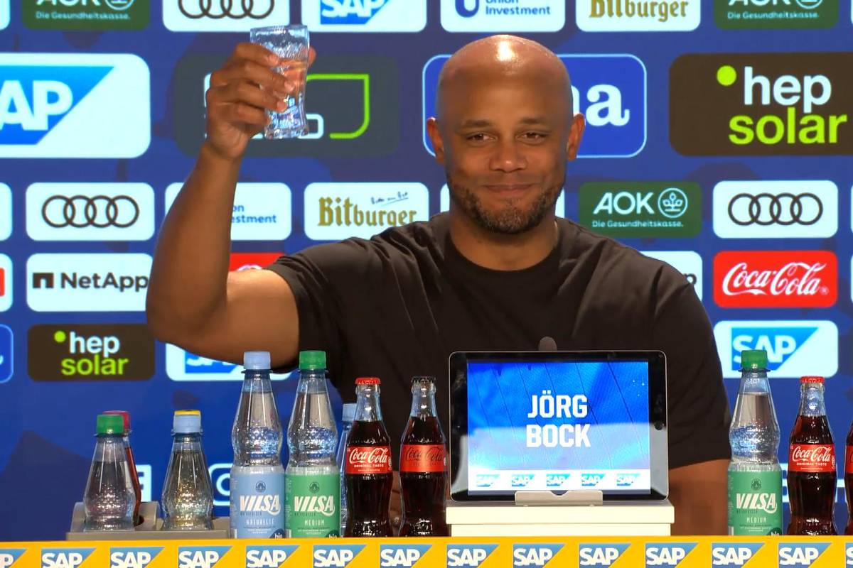So eine Bayern-PK sieht man selten