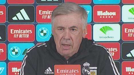 Real Madrid muss im Clásico auswärts beim FC Barcelona antreten. Carlo Ancelotti erklärt, dass die Königlichen den Tabellenführer keinesfalls unterschätzen und ihr bestes geben werden.