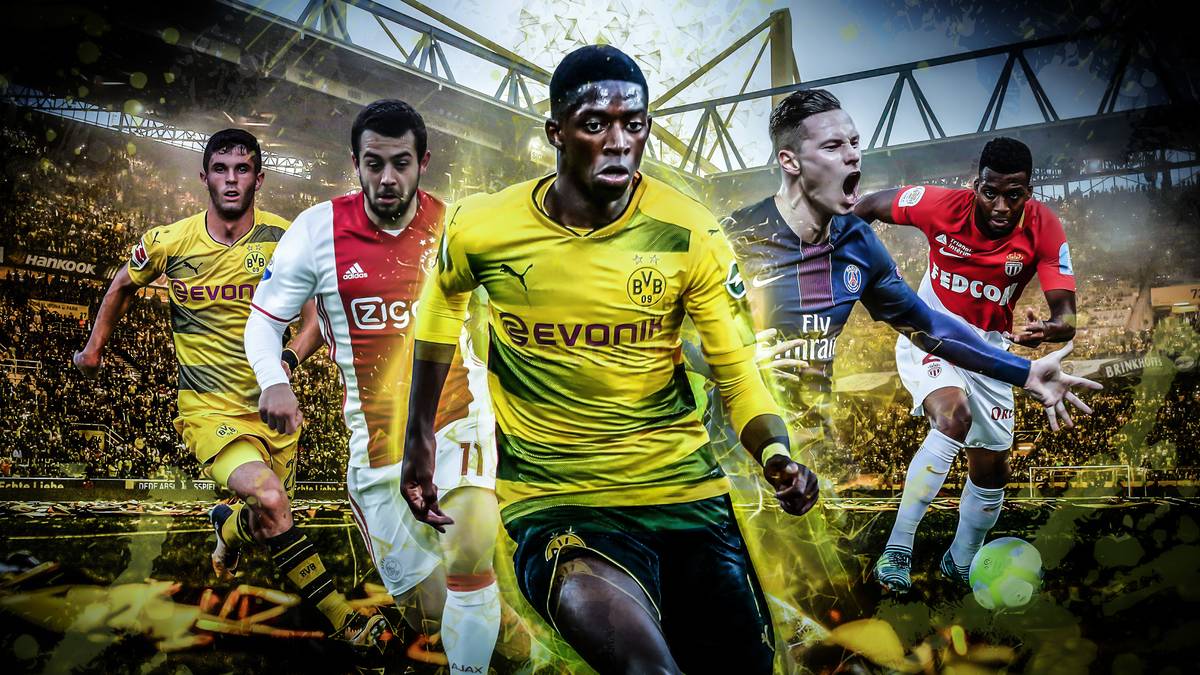 Die Anzeichen verdichten sich, dass Ousmane Dembele Borussia Dortmund verlässt und zum FC Barcelona wechselt. Als Trostpflaster hätte der BVB plötzlich eine Summe zwischen 120 und 150 Millionen Euro zur Verfügung, um nach einem Ersatz zu suchen. SPORT1 zeigt mögliche Kandidaten