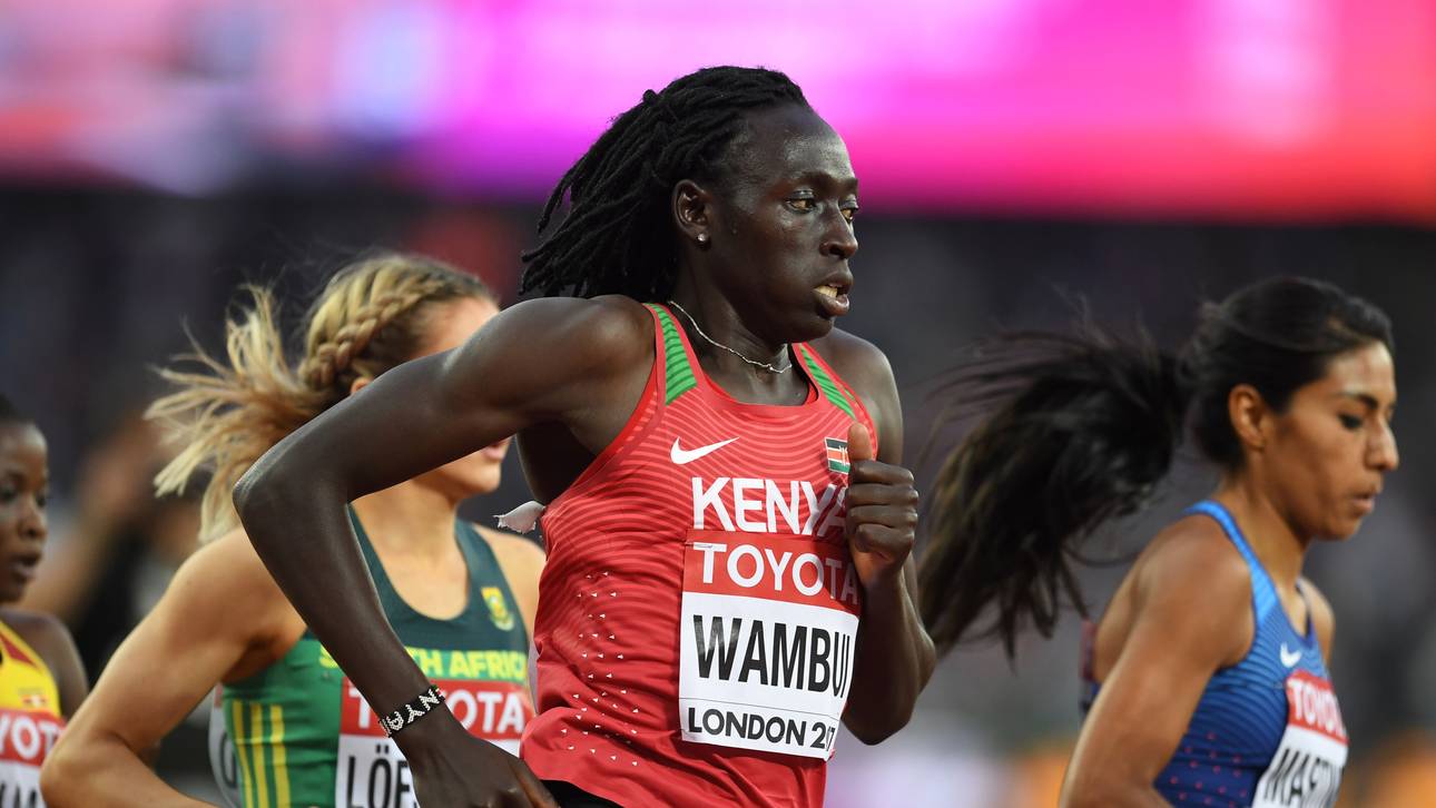 Wambui bangt um ihre Karriere