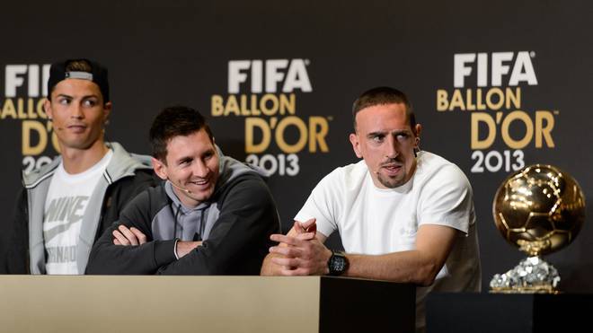 Franck Ribery Ballon D Or 2013 Von Cristiano Ronaldo Geklaut