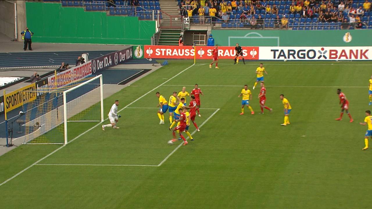 Eintracht Braunschweig - Hamburger SV (1:2): Tore und Highlights | DFB-Pokal