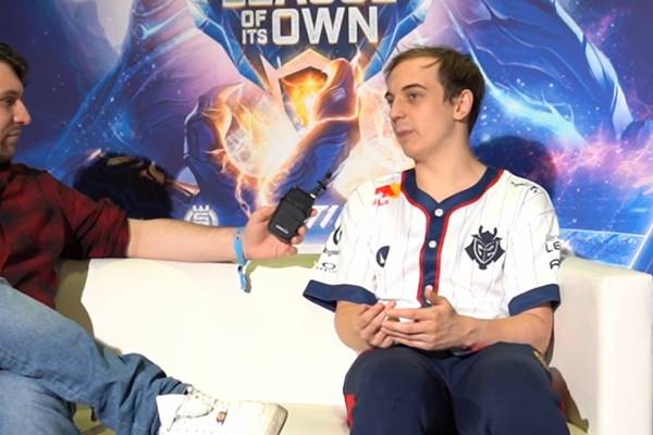 Rasmus "Caps" Winther von G2 Esports im Gespräch mit SPORT1 über die Worlds 2023 und die LEC Season 2024